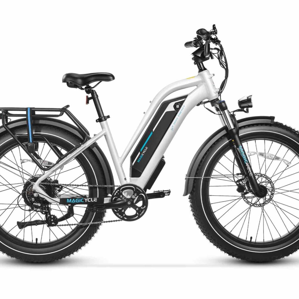 Magicycle Cruiser Pro Step Thru Electric Mountain Bike