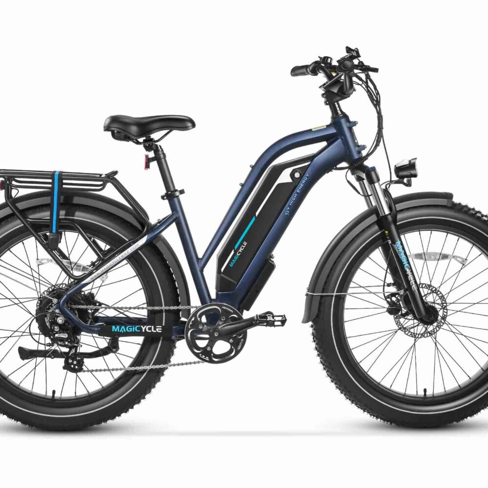 Magicycle Cruiser Pro Step Thru Electric Mountain Bike