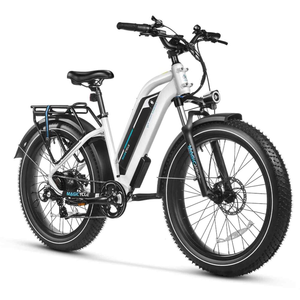Magicycle Cruiser Pro Step Thru Electric Mountain Bike