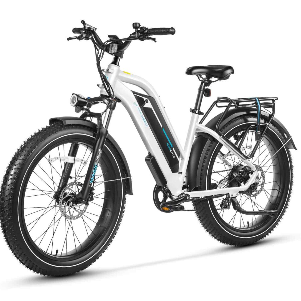 Magicycle Cruiser Pro Step Thru Electric Mountain Bike