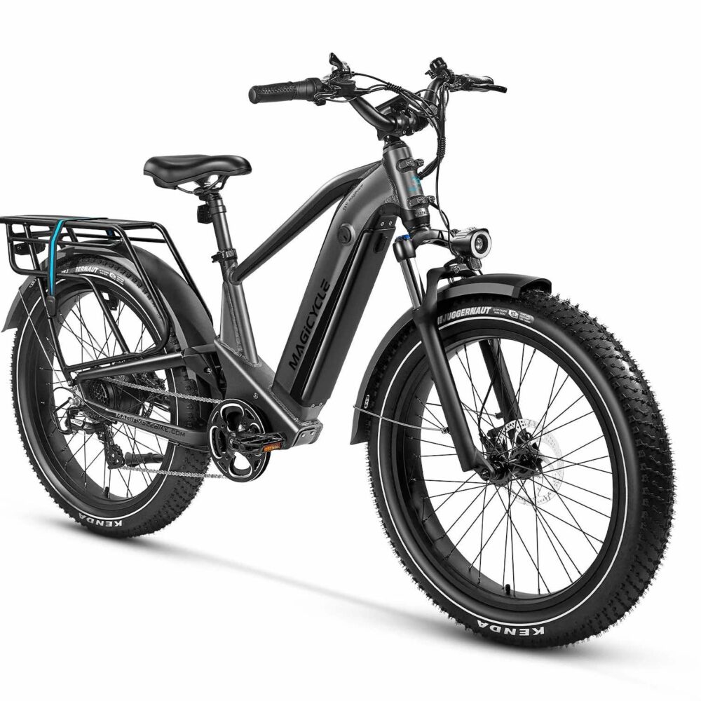 Magicycle Deer Canada ebike in Space Gray, side view