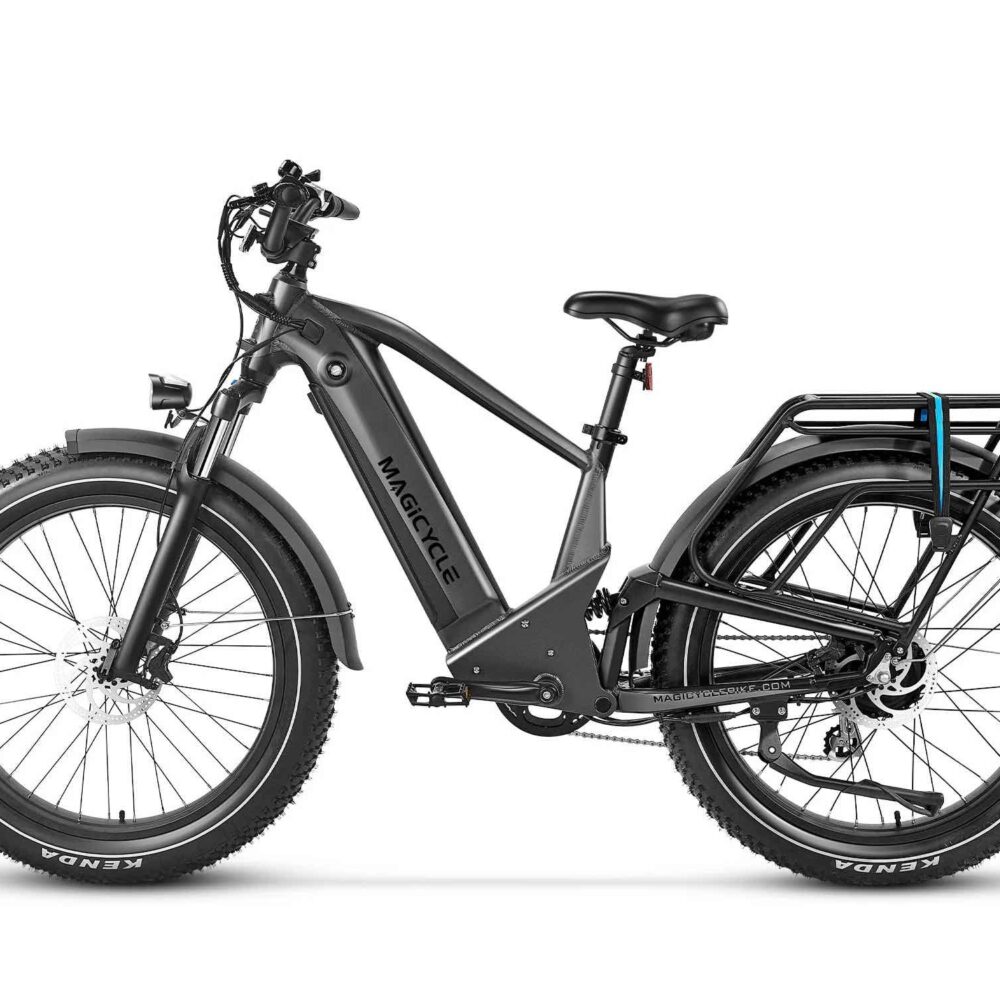 Magicycle Deer Canada ebike in Space Gray, side view