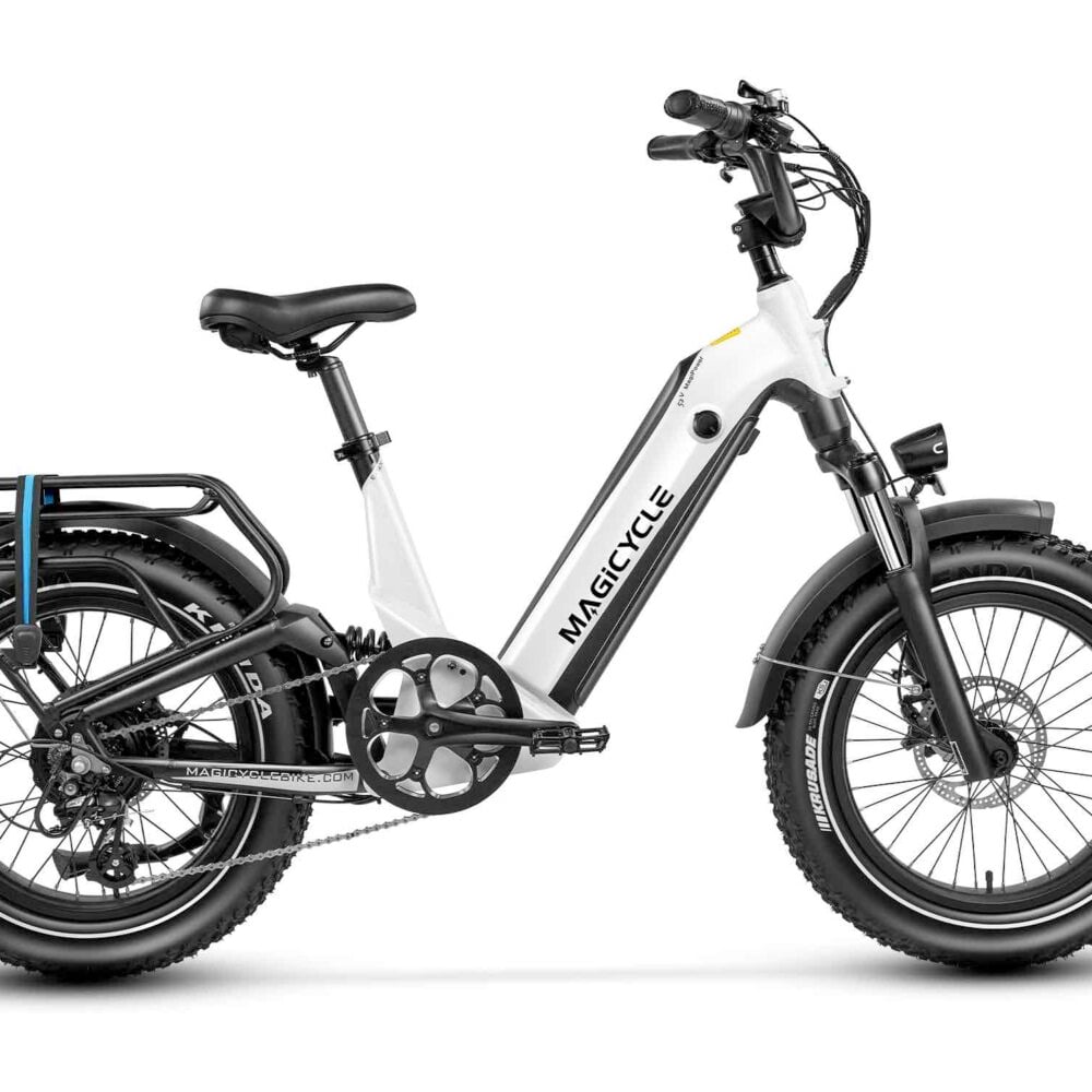 Off Road Ebike SUV - Magicycle Deer Mini Full Suspension Step-Thru Electric Bike
