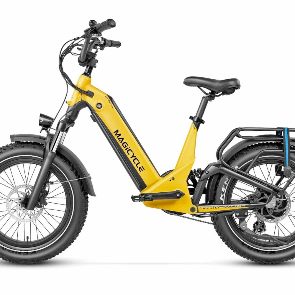 Off Road Ebike SUV - Magicycle Deer Mini Full Suspension Step-Thru Electric Bike