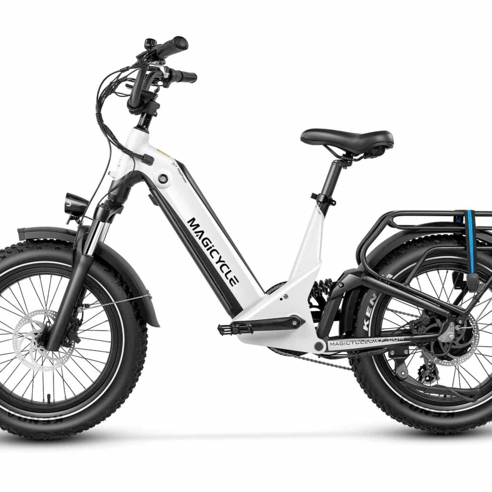 Off Road Ebike SUV - Magicycle Deer Mini Full Suspension Step-Thru Electric Bike