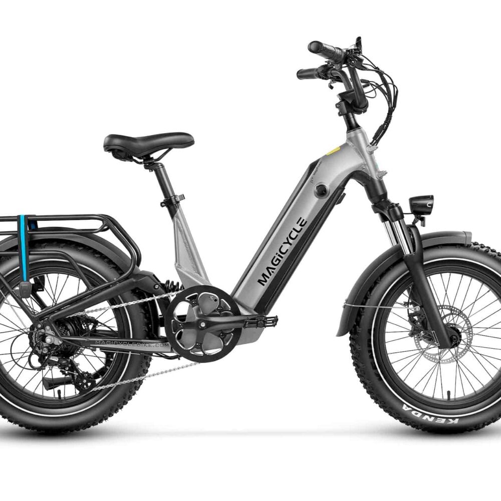 Off Road Ebike SUV - Magicycle Deer Mini Full Suspension Step-Thru Electric Bike