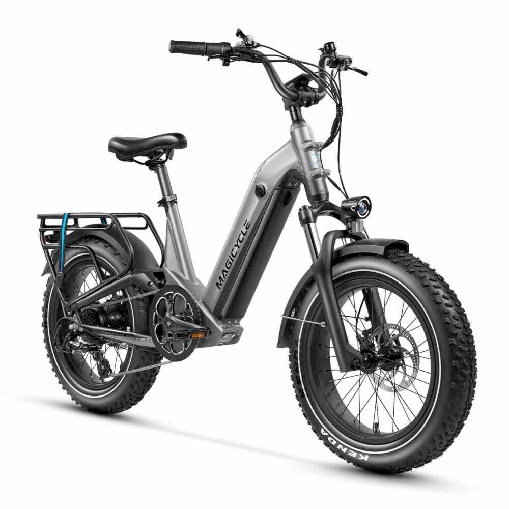 Off Road Ebike SUV - Magicycle Deer Mini Full Suspension Step-Thru Electric Bike