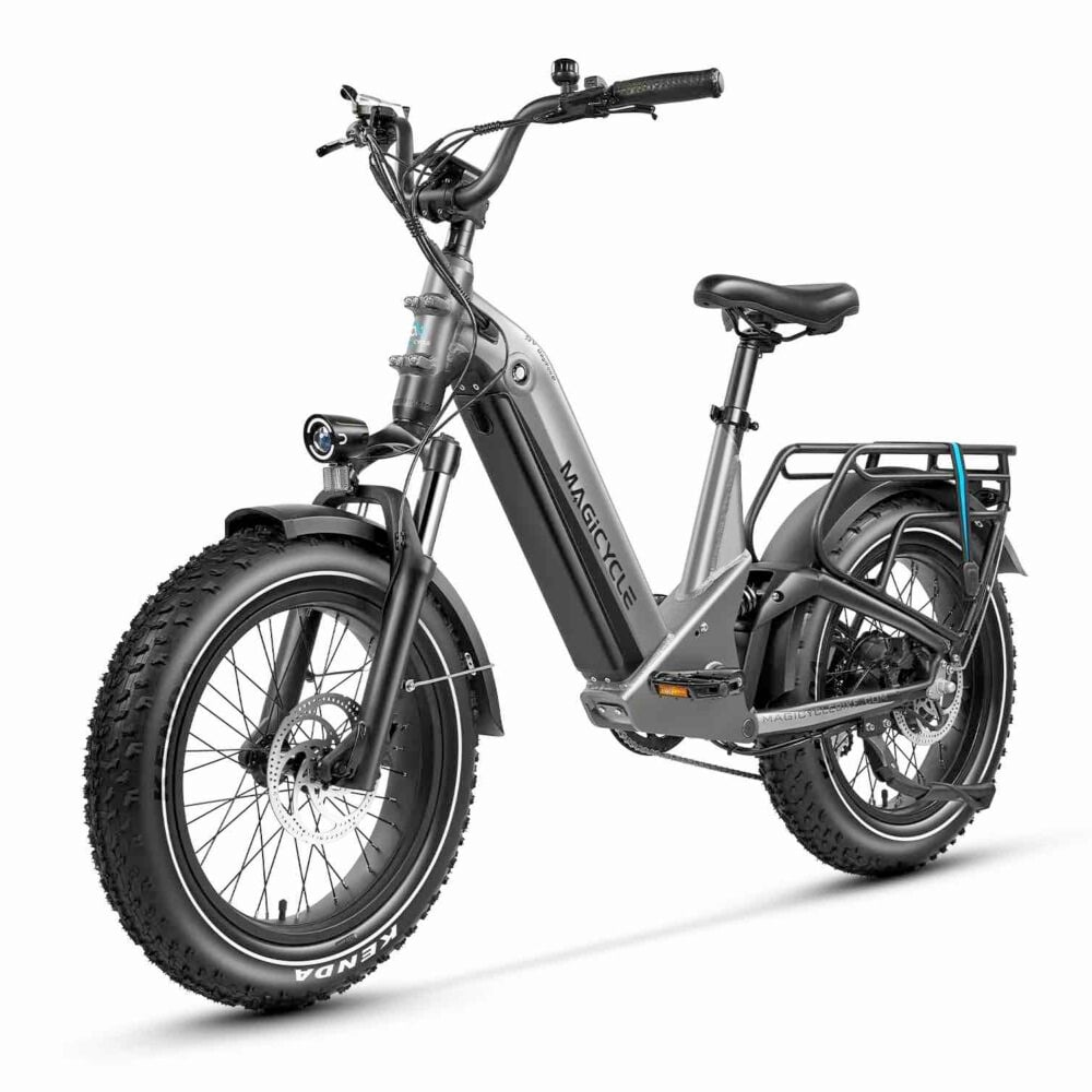 Off Road Ebike SUV - Magicycle Deer Mini Full Suspension Step-Thru Electric Bike