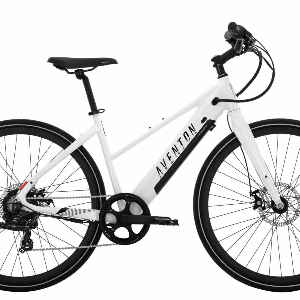 Aventon Soltera 2 Step Thru Ghost White