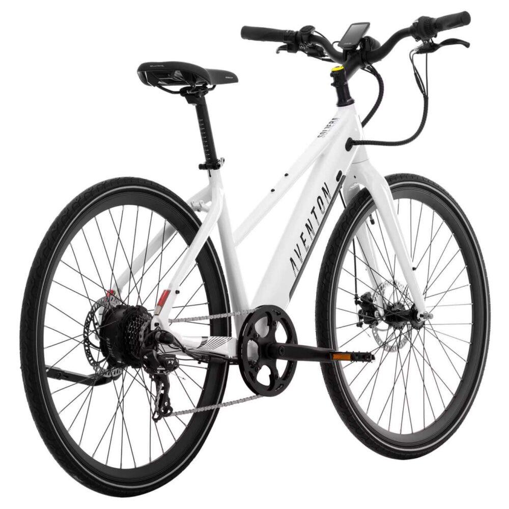 Aventon Soltera 2 Step Thru Ghost White