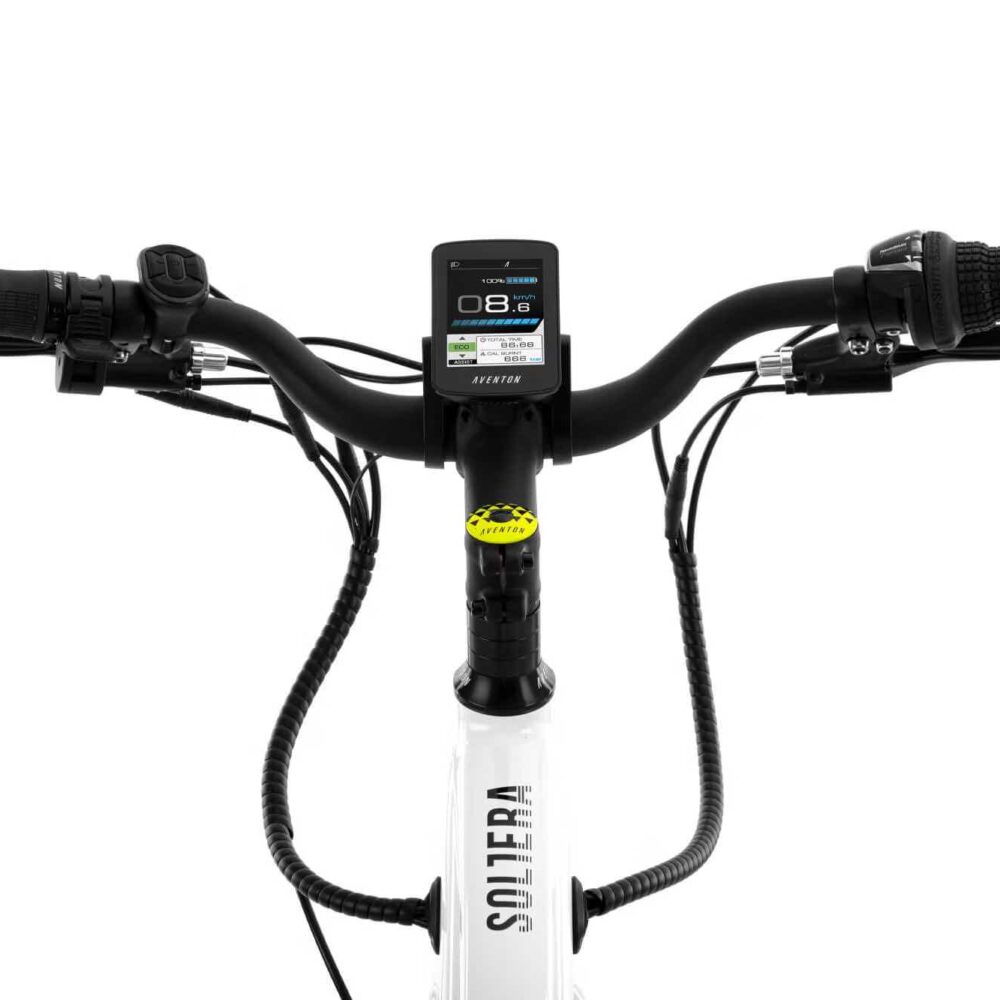 Aventon Soltera 2 Step Thru Ghost White