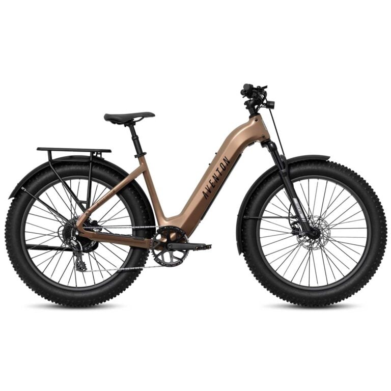 Aventon Aventure 3 Step Thru - Electric Mountain Bike in Java