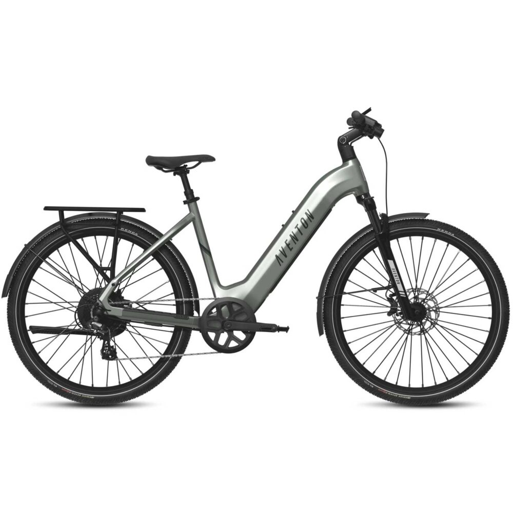 Aventon Level 3 Step Through Commuter Ebike in Glacier Mint